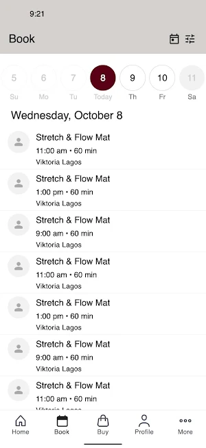 GreyGlo Pilates Screenshot 1