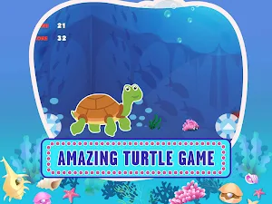 Learn Sea World Animal Game-Name Puzzle Colouring Screenshot 3