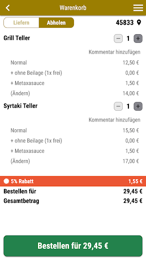 Syrtaki Grill Gelsenkirchen Screenshot 1