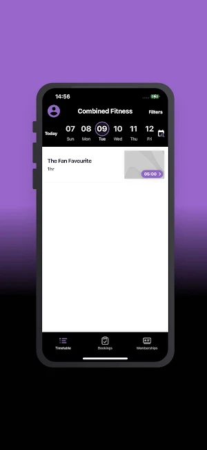 Combined Fitness Screenshot 2