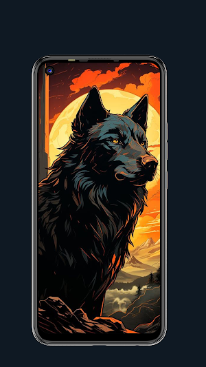 Wolf Wallpapers HD 4K screenshot 1