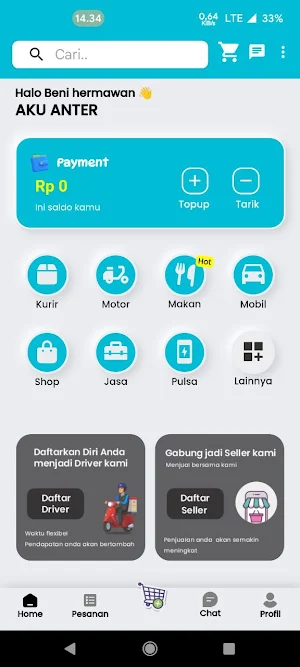 Aku Anter - Sumenep Delivery Screenshot 0