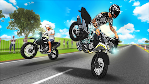 Skins Moto Wheelie 3D Screenshot 1