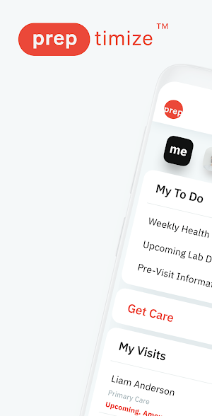 Preptimize. Screenshot 0