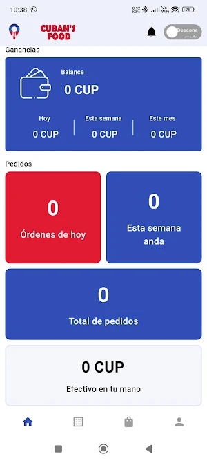 Cuban's Food - Repartidor Screenshot 0