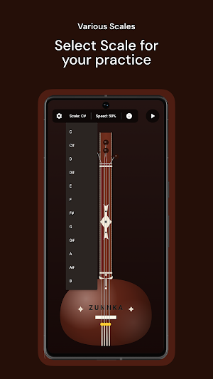Tanpura - Digital Tanpura App Screenshot 1