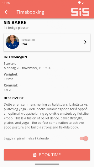 SiS Sportssenter Screenshot 1