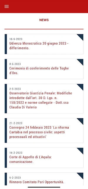 Ordine Avvocati Teramo Screenshot 1