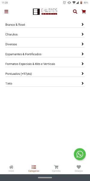 E-Wines Brasil Screenshot 3