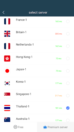 VPN Thailand - TH VPN Master Screenshot 1