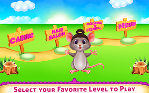 Cute Mouse Caring And Dressup Screenshot 3