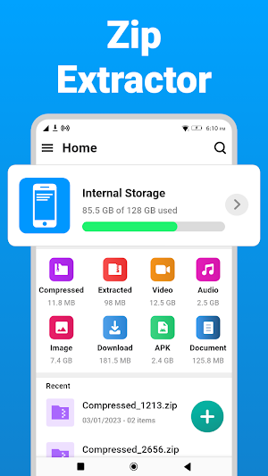 Zip Extractor - UnZIP, UnRAR Screenshot 0