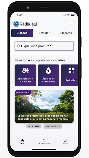 RJ Digital - Serviços Públicos Screenshot 0