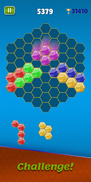 Block Hexa Puzzle - Infinite Hexa Screenshot 1