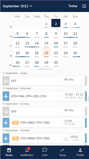 PDC CrewConnex Screenshot 0