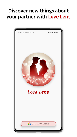 Love Lens: Card Game Quiz Screenshot 0