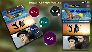 HD Video Player, Play All Format Movies, Free Apps Screenshot 1