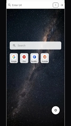 Yoog Browser Screenshot 1