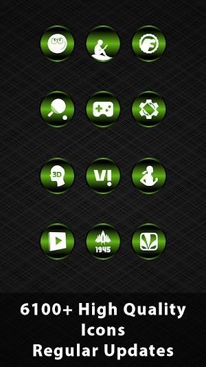 Delight Green Icons Screenshot 1