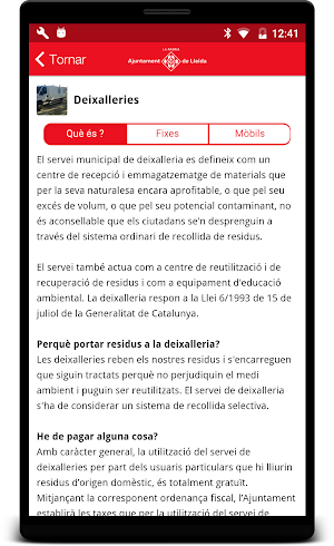 Appunta - Ajuntament de Lleida Screenshot 3