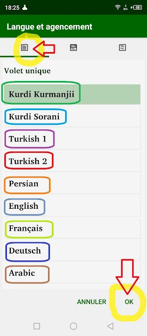 Kurdi kurmanji Turkish English Screenshot 3