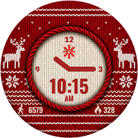 Snow Knit Watch Face