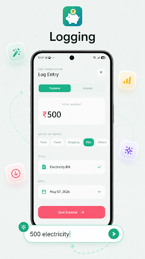 Day to Day Expense Tracker Screenshot 1