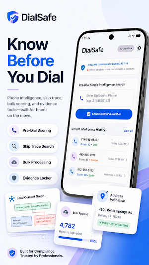 DialSafe: Phone Intelligence Screenshot 2