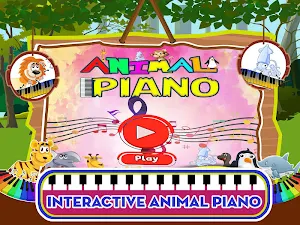 Baby Piano Animal Sounds For Kids Screenshot 3