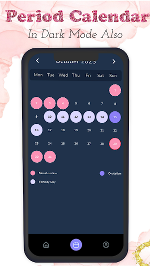 My Period Calendar - P tracker Screenshot 3