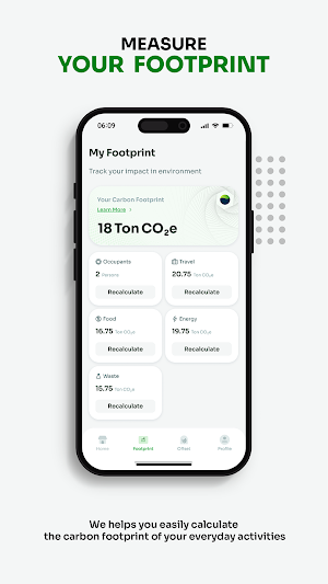 Bhumi Sewa - Carbon Footprint Screenshot 2