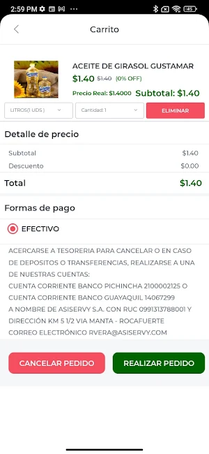 Ventas Asiservy Screenshot 1