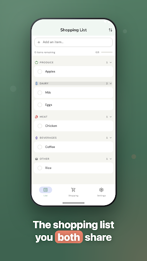 JibJib: Shared Grocery List Screenshot 0