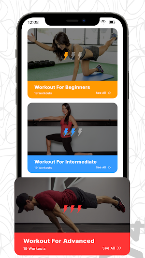 Beginner Workout at Home Screenshot 0