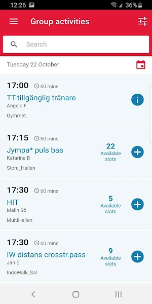Friskis&Svettis Sollentuna Screenshot 3