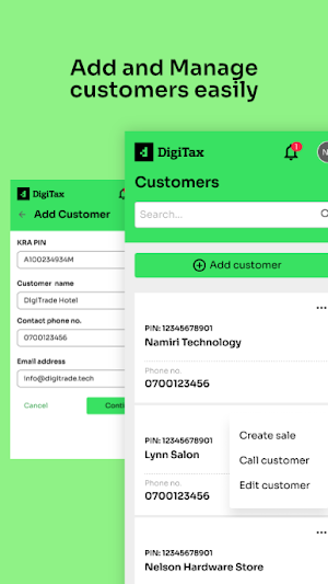 DigiTax POS Screenshot 2