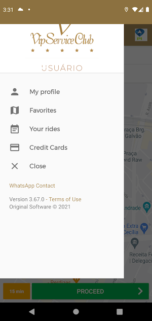 TáxiGov PI Screenshot 2