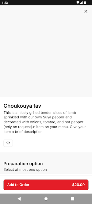 Choukouya Resto - Bar Screenshot 2
