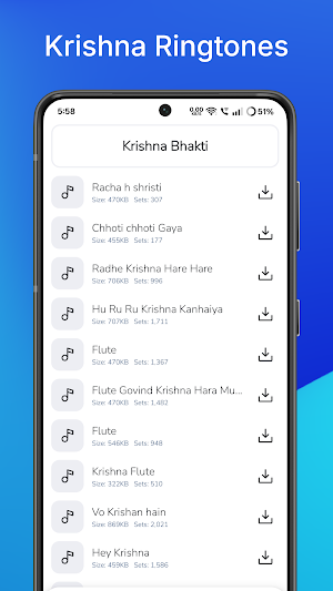 Krishna Ringtones & Wallpapers Screenshot 0