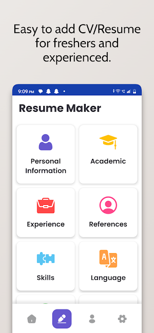 Resume Builder 2024 CV Maker Screenshot 2