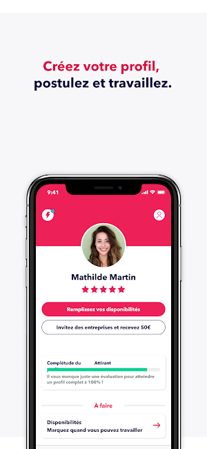 StaffMe intérim Screenshot 2