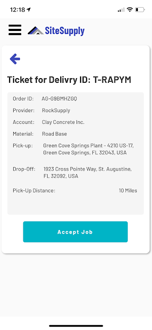 SiteSupply Screenshot 2