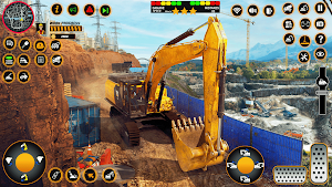 JCB Heavy Excavator Games Screenshot 1