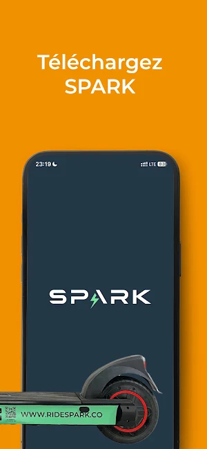 Spark - Trotinettes partagées Screenshot 2