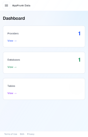AppFrunk Screenshot 1