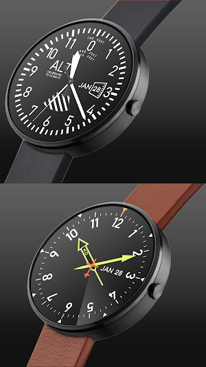 Flight Instruments Watch Face Screenshot 2