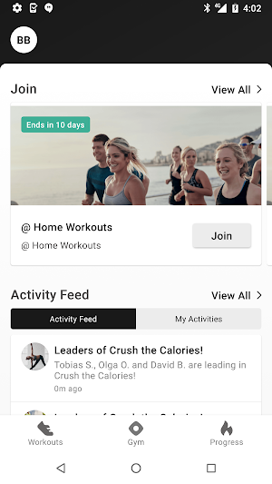 Elevate Training App Screenshot 1