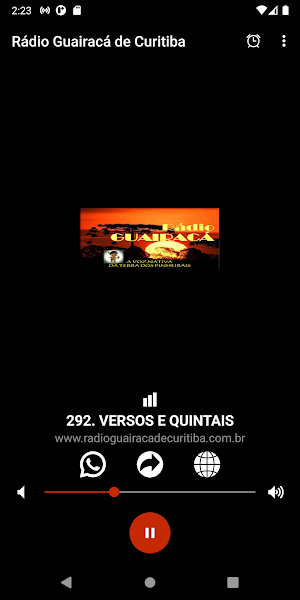 Rádio Guairacá de Curitiba Screenshot 0