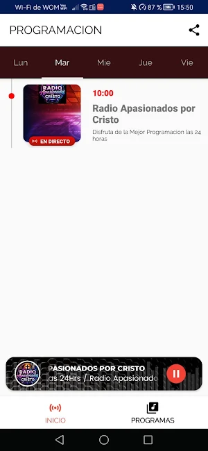 Radio Apasionados por Cristo Screenshot 3