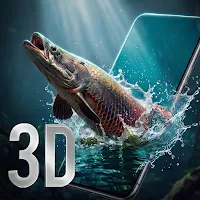 Wild Aquarium Wallpaper 3D